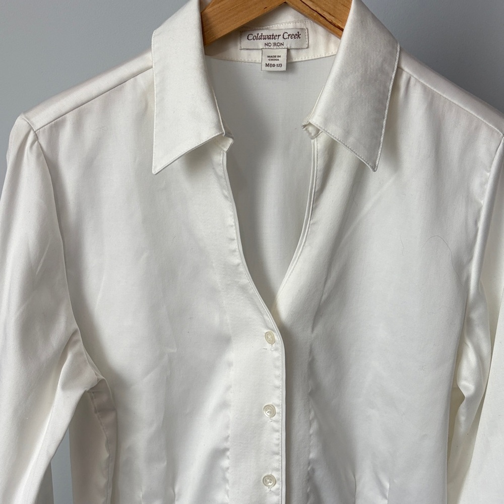 COLDWATER CREEK Classic Button-Down Shirt